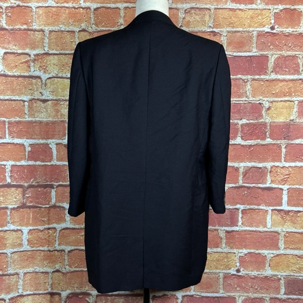 GIANNI VERSACE COUTURE Vintage‎ 90s Wool Mohair Blazer Made in Italy Rare Medusa